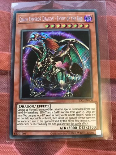 Yugioh chaos emperor dragon - emperor,