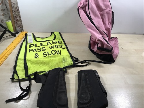 Equestrian viz pink boot - hi-viz,