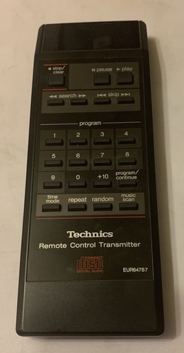 Technics eur64787 remote - technics,