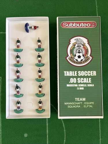 Mexico hand painted subbuteo - mexico,