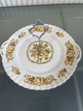 Royal Stafford, England Bone China Cake Plate / Stand Afternoon Cream Teas