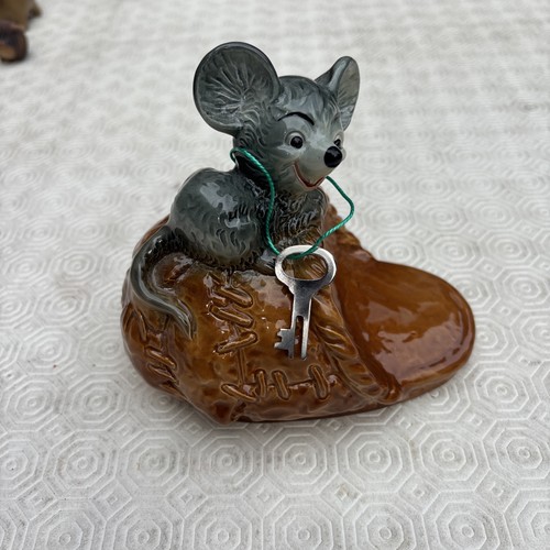 Vintage goebel bank - bank, mouse