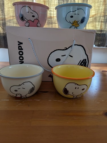 Snoopy peanuts ceramic - snoopy, bowl