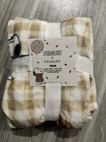 Primark peanuts blanket - peanuts, 🥜