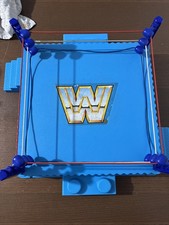 WWE Mattel Retro Ring Blue