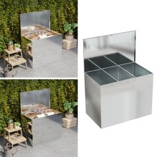Large Galvanised Feed Bins