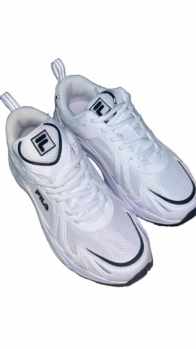 Fila white black low - low, top