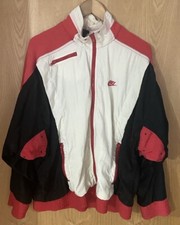 Nike Air Jordan Flight Track Jacket Large Vintage Full Zip Michael Bulls 23