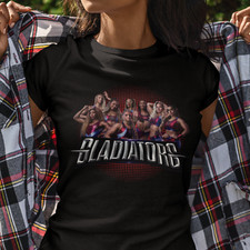 New Gladiator Womens Group T-Shirt - TV Show are You Ready? Battle Games Gift