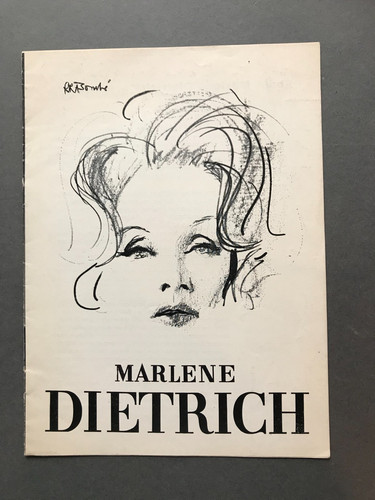 1964 marlene dietrich burt - marlene,