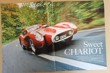 Original CSC 2012 magazine extracted article FERRARI 250 TESTA ROSSA replica car