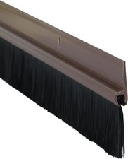 STORMGUARD Brown 02SR0200838B Bottom of The Door Brush Strip Draught Excluder