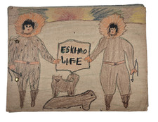 Eskimo Life Inuit Folk Art
