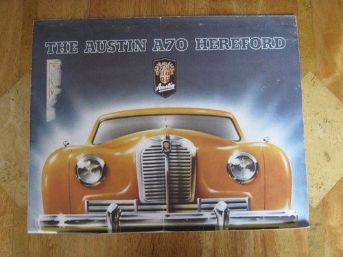 Austin a70 hereford brochure - austin,