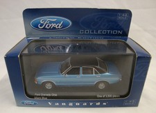 Vanguards Ford Granada Ghia Model Car 1:43 Scale -Miami Blue  Limited Edition