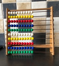 Vintage Wooden Abacus With