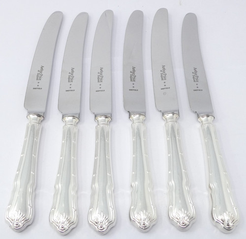 Six arthur price silver - silver, plated
