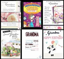 GRANDMA  Quality BIRTHDAY CARD