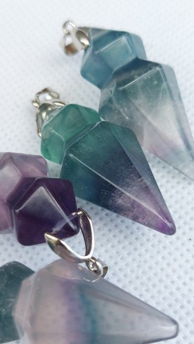 Natural fluorite pointed - fluorite,