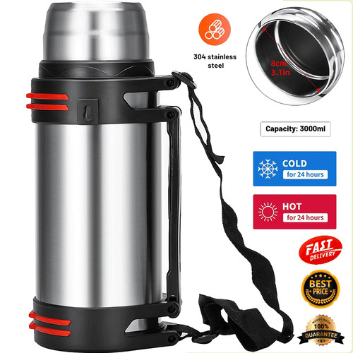 Lit stainless steel airpot - lit,