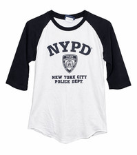 NYPD T Shirt Mens S Black