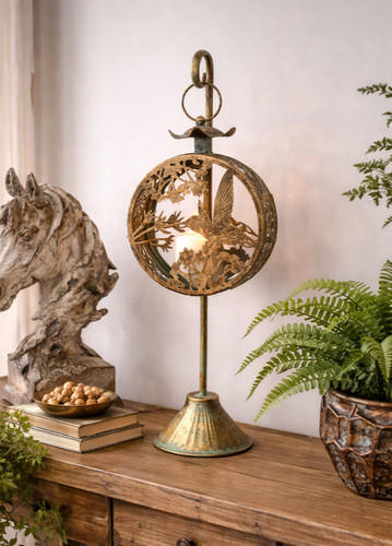 Antique gold bird - antique,