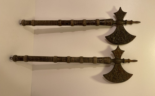Vintage cast iron medieval - cast,