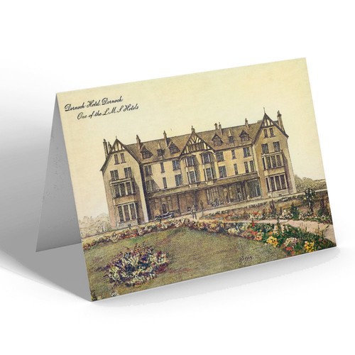 Notelet vintage scotland - vintage,