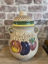 Rumtopf West Germany Lidded Jar/Pot 821-32