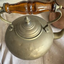 Brass Kettle With Feet &