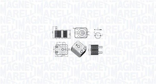 Oil cooler engine - cooler,,