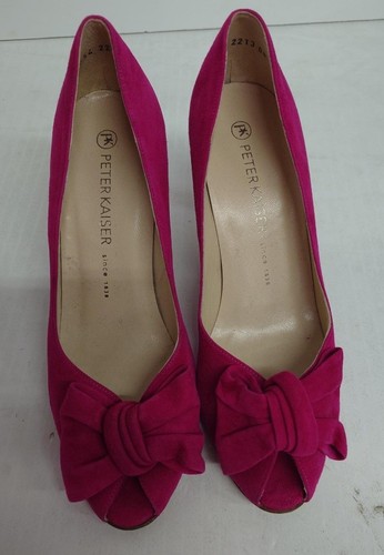 Peter kaiser heels shoes bow - kaiser,
