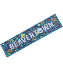 Beavertown Blue Rubber Bar Runner | Drip Mat