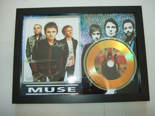 Muse signed framed 6 - framed,