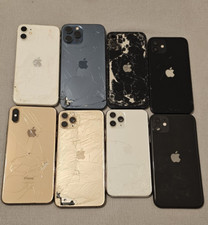 8x Genuine Broken iPhone Rear