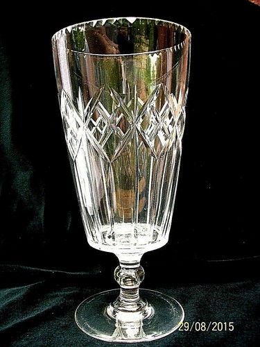 Glass goblet 9in - goblet, deco