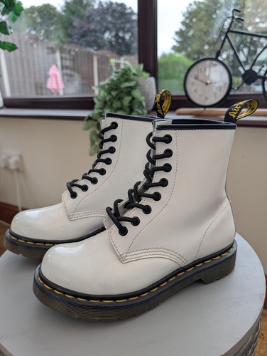 Martens 1460 white patent - martens,