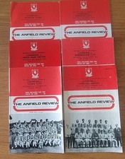 6 1972/3 Liverpool HOME Programmes
