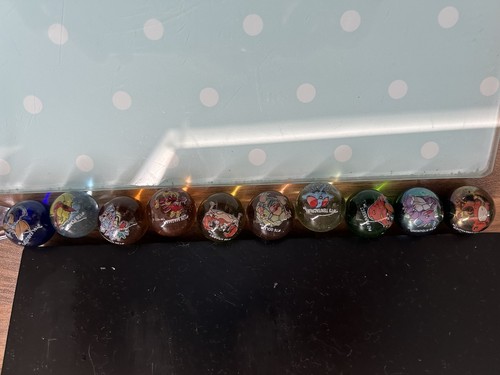 Pokemon marbles vintage meowth - pokemon,