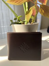 Patek Philippe Wallet Brown Leather, Genuine PP