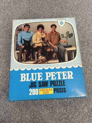 Blue peter vintage jigsaw - blue,