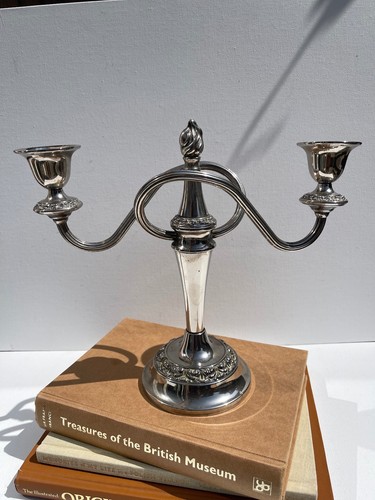 Antique silver plated double