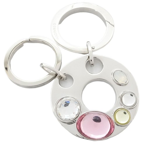 Swarovski key ring silver - ring,