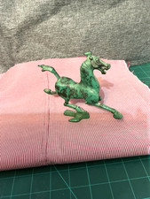 jade coloures horse ornament (hans dynasty) franklin mint