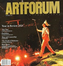 Artforum International Magazine December 2025 Free Shipping