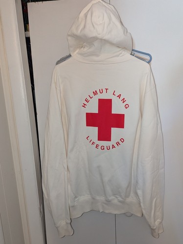 Helmut lang lifeguard hoodie - helmut,