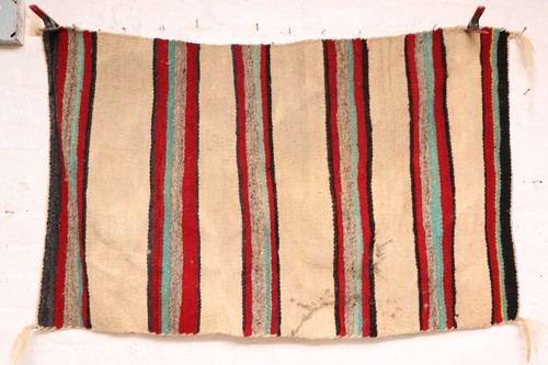 Antique navajo rug striped - navajo,