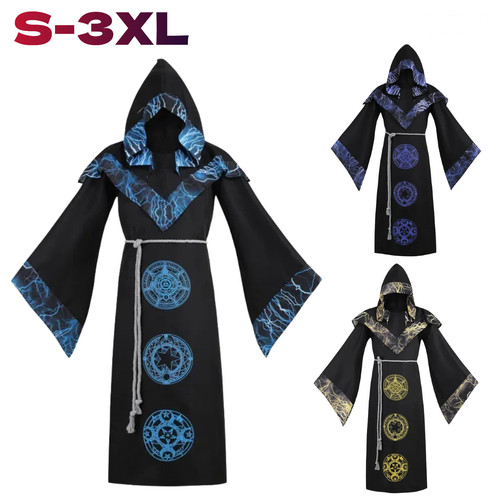 Mens medieval wizard cosplay - medieval,