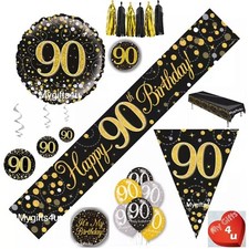 Black 90th & Happy Birthday