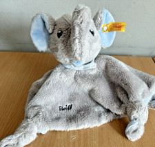 Steiff Trampili Elephant Baby Comforter Soother Blanket Blankie 241697